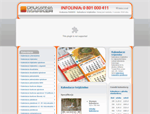 Tablet Screenshot of drukarnia-marker.pl
